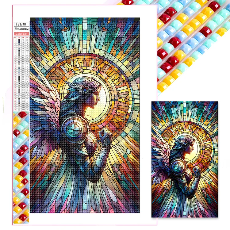 Pray 40*70CM (Canvas) Full Square Drill Diamond Painting gbfke