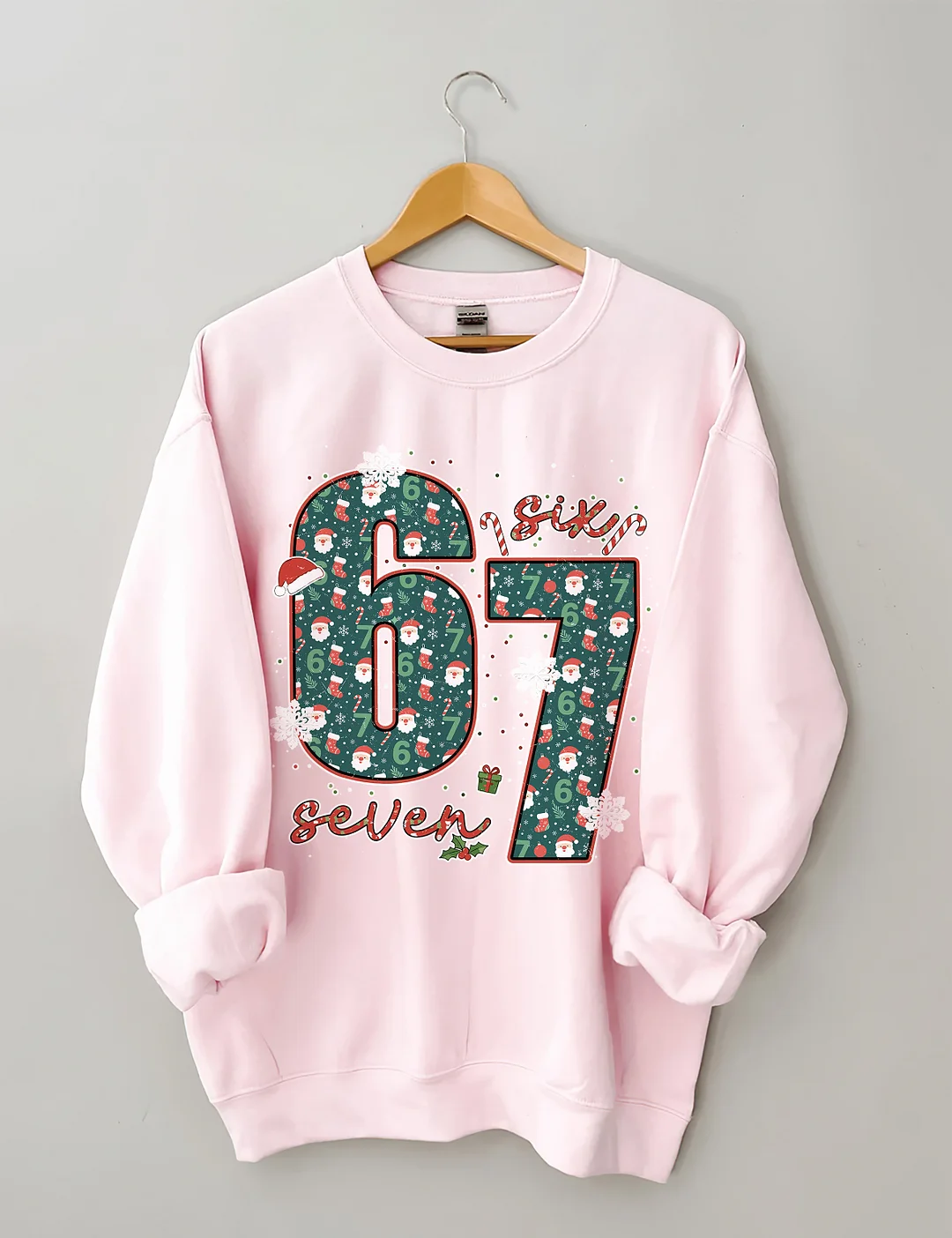 Six Seven Christmas Sweatshirt