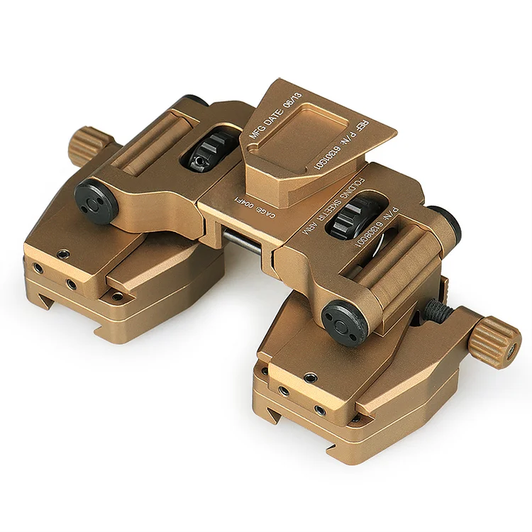 Double Dovetail Aluminum Mount Adapter to Connect Helmet  For PVS-14 Night Vision Device
