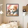 Diamond Painting-5D Full Round Drill Cat and Dog
