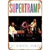 [Grande Taille]Supertramp - Panneaux en &eacute;tain m&eacute;tallique(30*40cm)