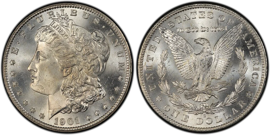 1901-S Morgan Silver Dollar $1