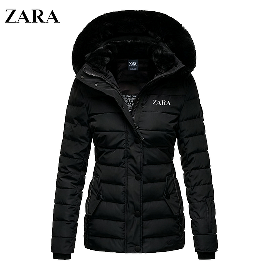 ZARA®Dámsky teplý zimný kabát