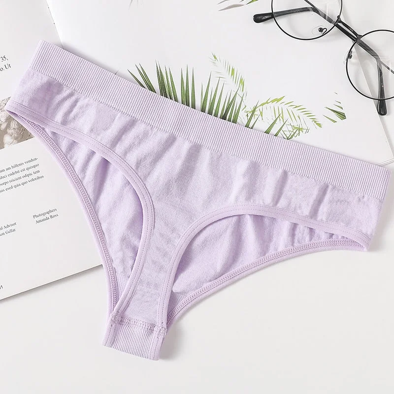 Women Underwear Thongs Sexy Panties G-String Female Underpants Lingerie Seamless Shapewear Sexy Panty High Rise Briefs M-XL
