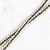 Festive Golden Touch Ribbon Rope for Christmas Decor, Flower Art, Baking, Wrapping, Hair Accessories - 1.2 / 1.5 / 2 / 3cm