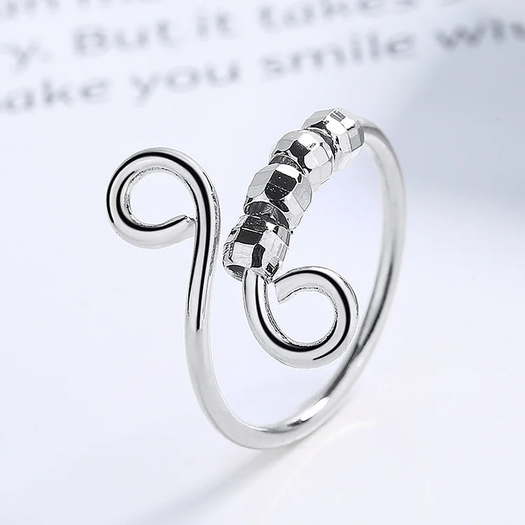 Spinner Single Turn Helix Adjustable Ring