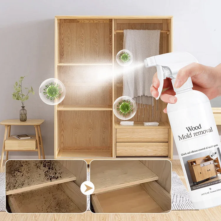 🔥 Hot Sale - Effective Wood Mold and Mildew Remover