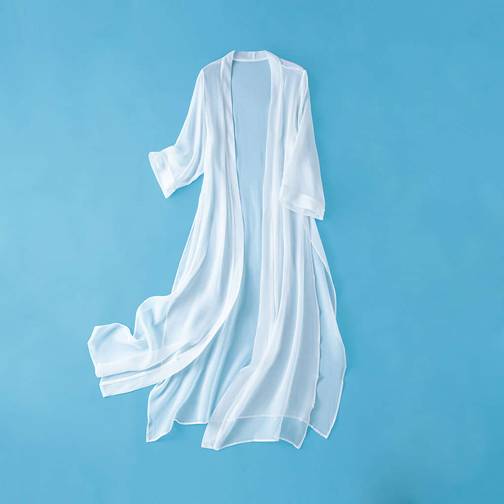 Silk Sun Protection Shawl For Vocation REAL SILK LIFE