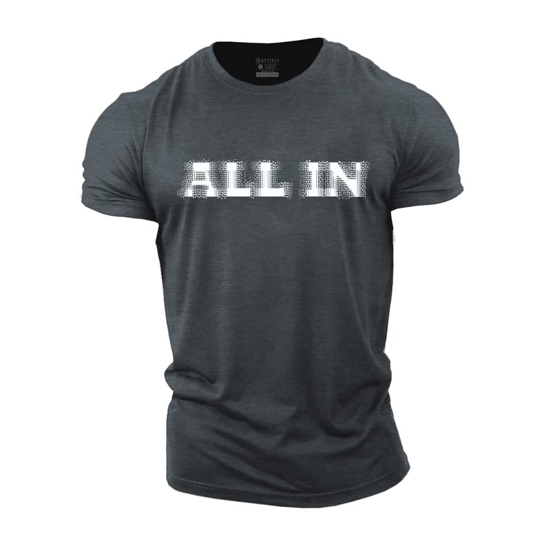 Cotton All In Graphic Men's T-shirts tacday