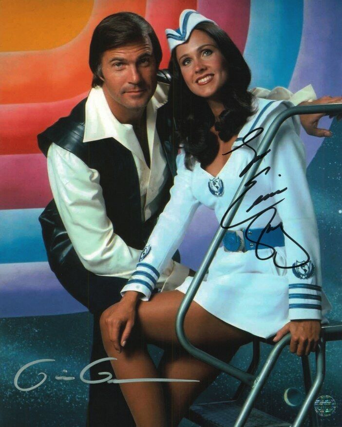 GIL GERARD & ERIN GRAY Autographed Original 8x10 Photo Poster painting LOA TTM