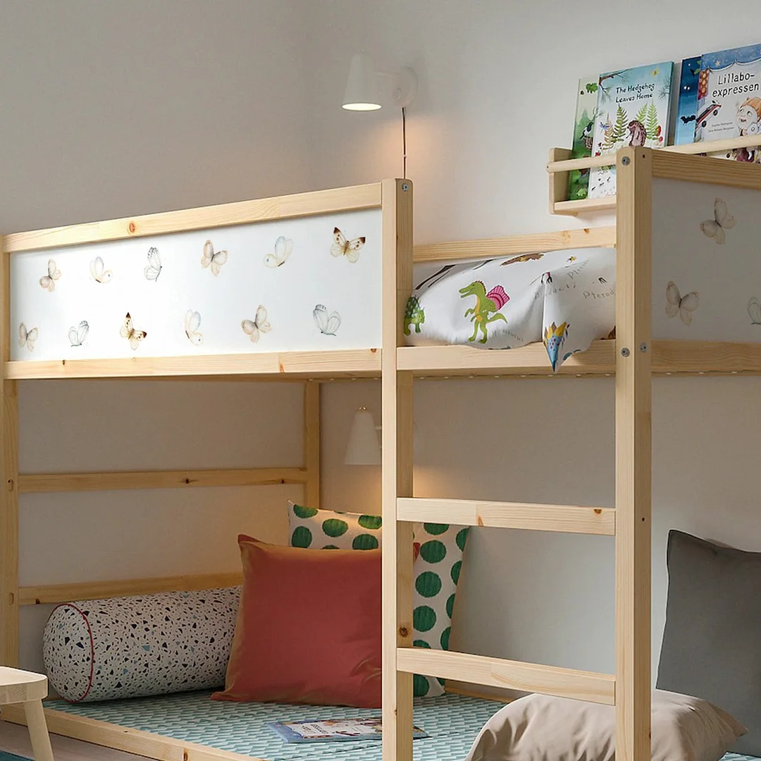 Boho Beautiful Butterfly Wall Sticker Nursery Home Decoration for Children's Room Nursery Baby Girls Boys Living Room Decals