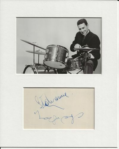 Shelly Manne music signed genuine authentic autograph signature and Photo Poster painting AFTAL