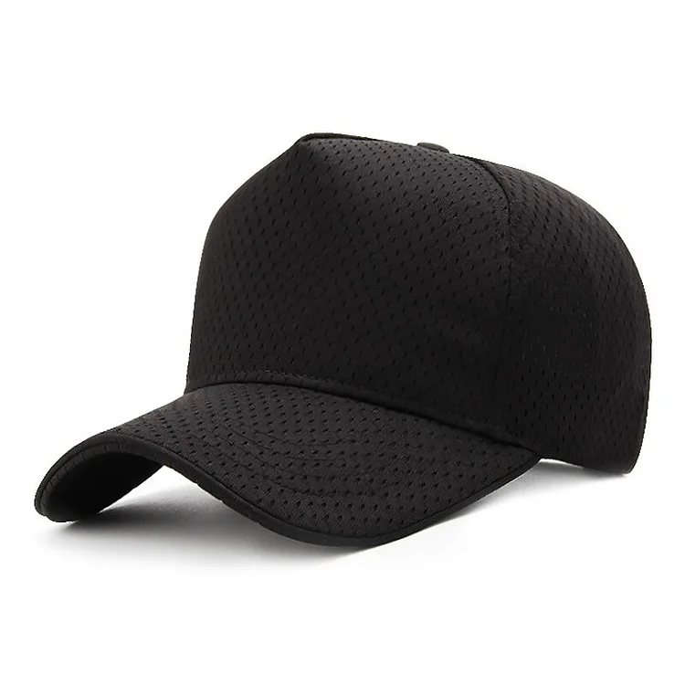 Full Mesh High top Baseball Cap For Men Women Large Size Sun Hat Boys Girls Outdoor Snap Back Cap Breathable Trucker Hat Gorras