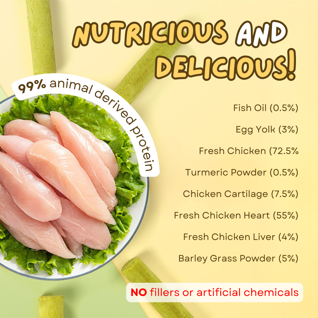 Cat Grass Stick Ingredients