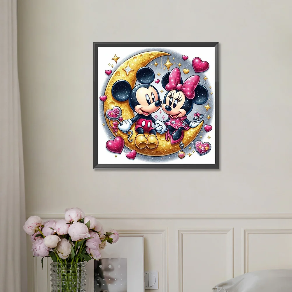 Diamond Painting - Full Round Drill - Mickey Mouse(Canvas|30*30cm)