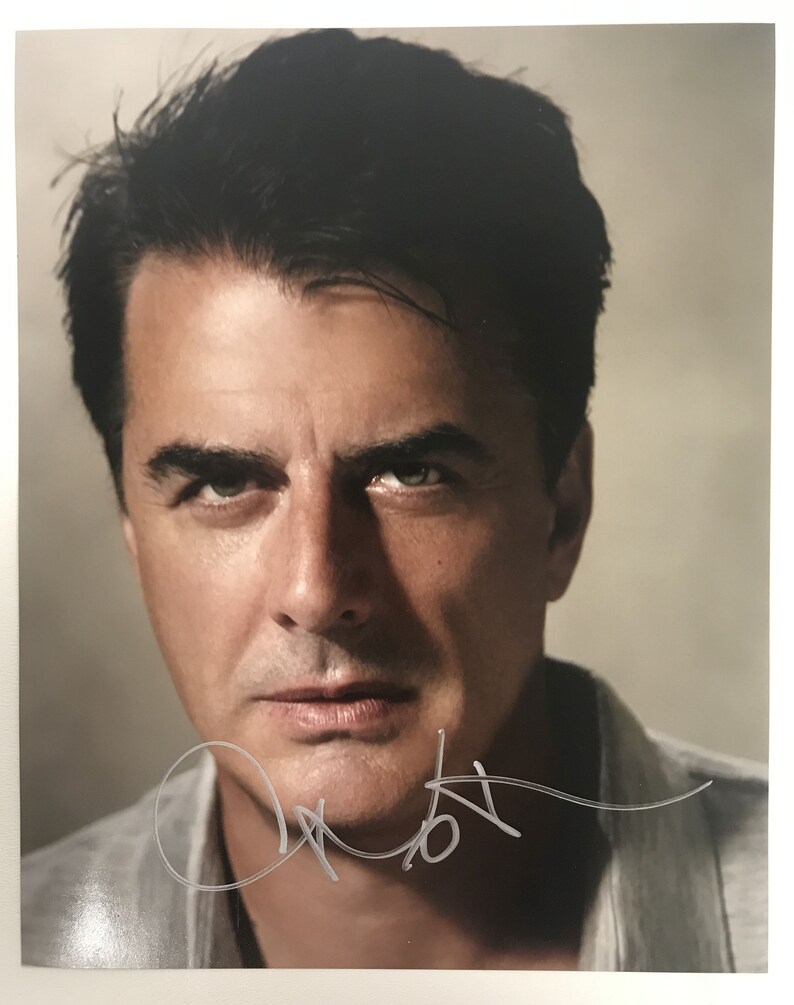 Chris Noth Signed Autographed Law & Order