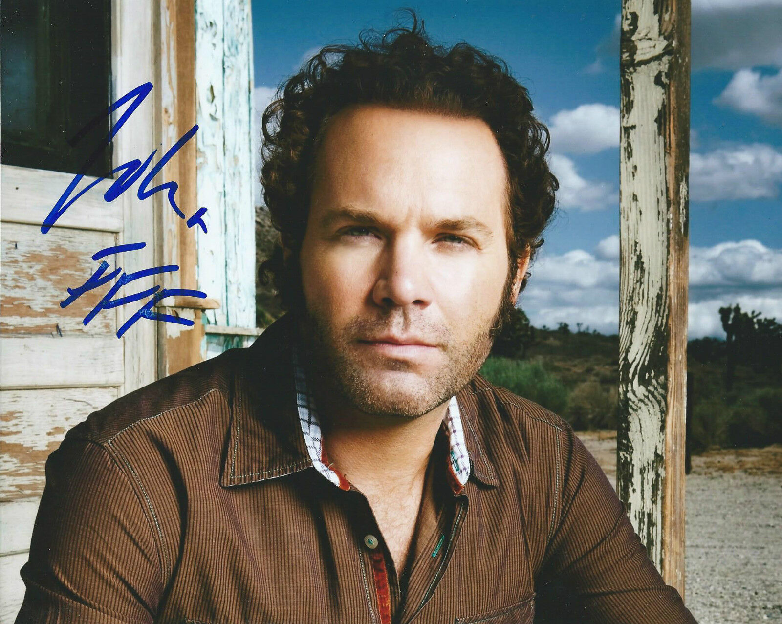 **GFA Five for Fighting *JOHN ONDRASIK* Signed 8x10 Photo Poster painting MH1 COA**