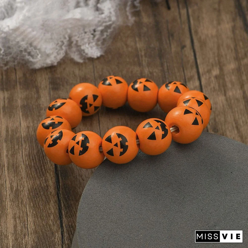 Women's Bracelets Special Halloween Pumpkin Bracelets & Bangles