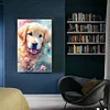 (40*60cm)Puppy - Full Round Drill Diamond Painting