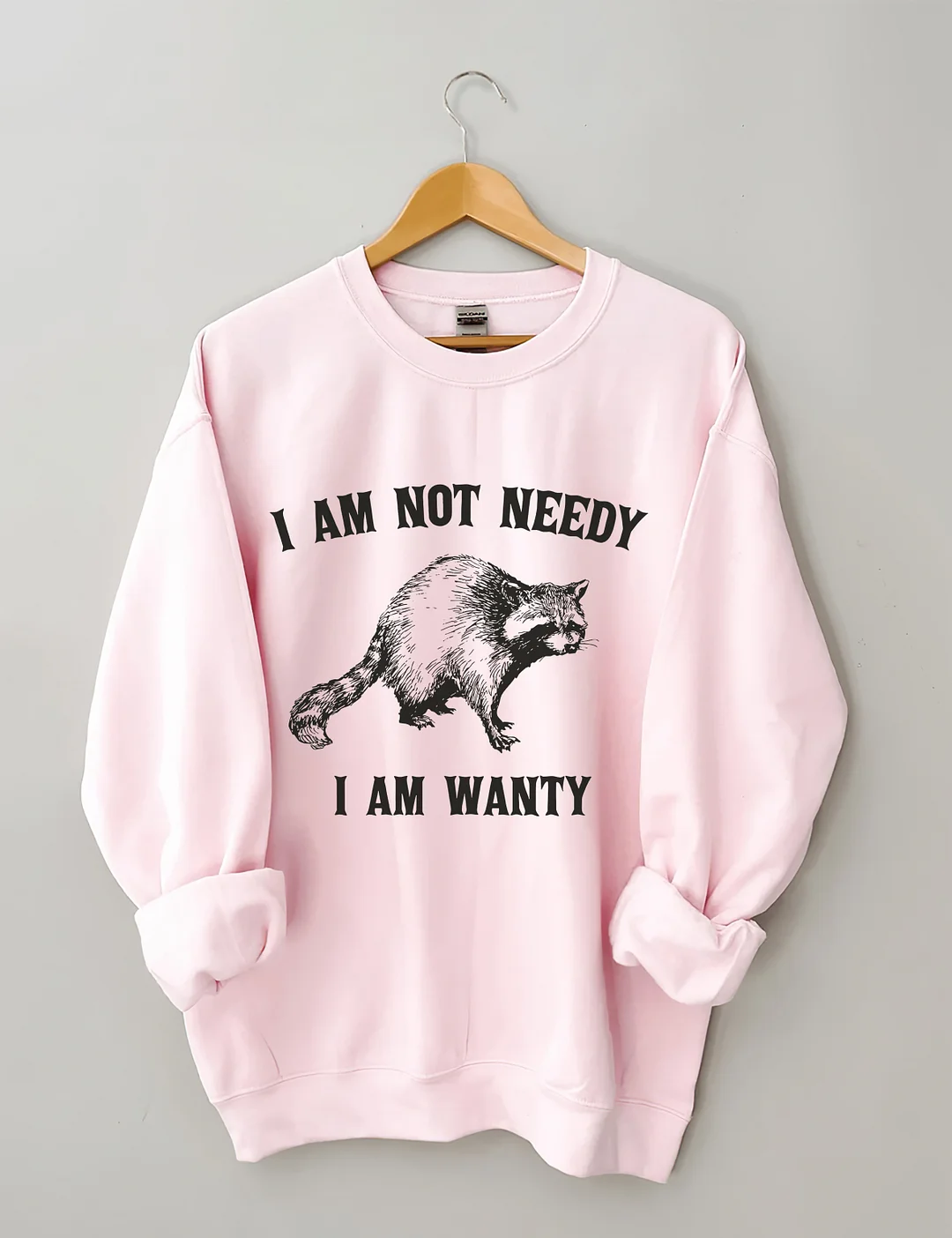 I Am Not Needy I Am Wanty Sweatshirt