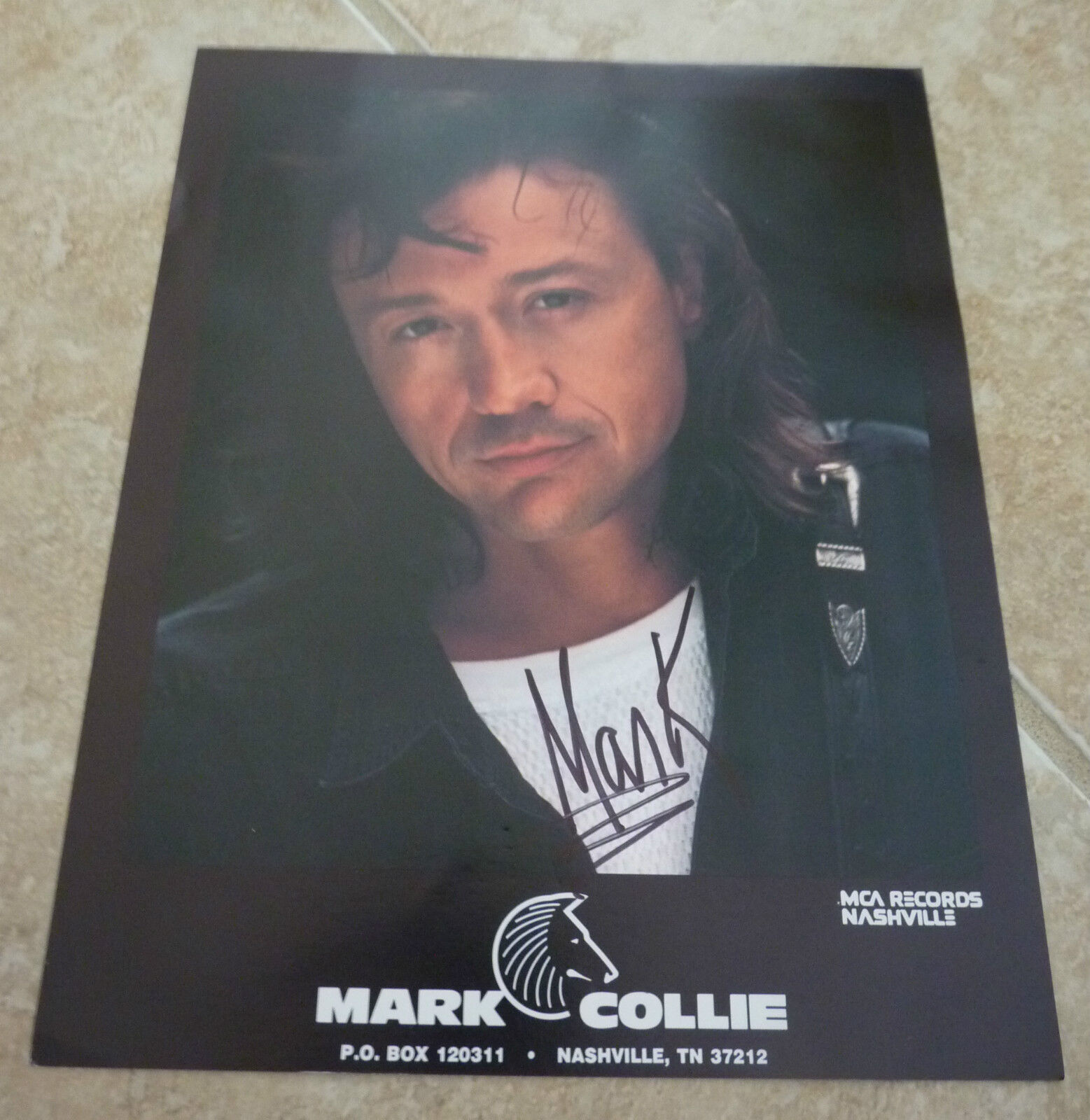 Mark Collie Signed Autograph Color Promo Photo Poster painting 8x10 #2