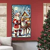 Santa Claus Elk - Diamond Painting - Full Round Drill (Canvas|40*70cm)