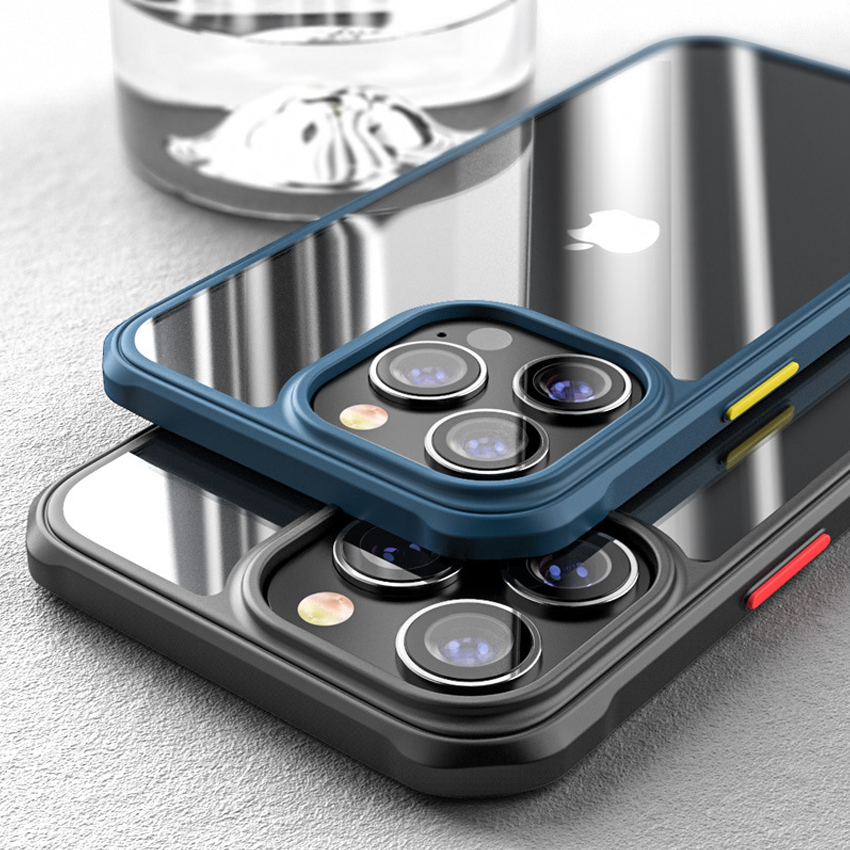 Casetic Quality Shockproof Transparent Case For iPhone