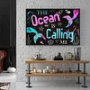 uk.everydayedeals (Limited Stock)Diamond Painting - Full Square - Ocean Letter