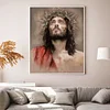 (Stamped/Counted) Easter Jesus - 11CT Cross Stitch 40*50cm/15.75*19.69in