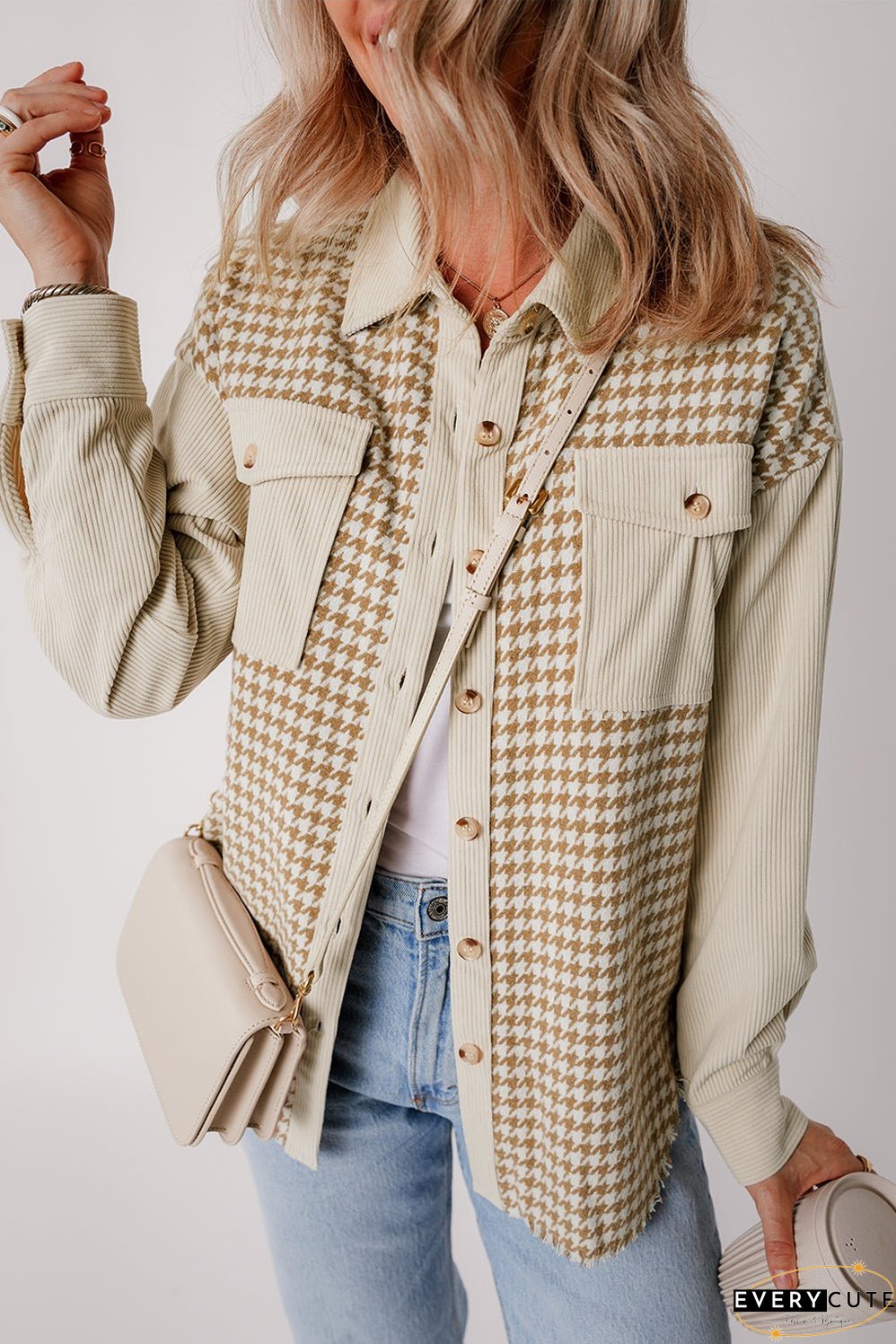 Mixed Texture Shacket