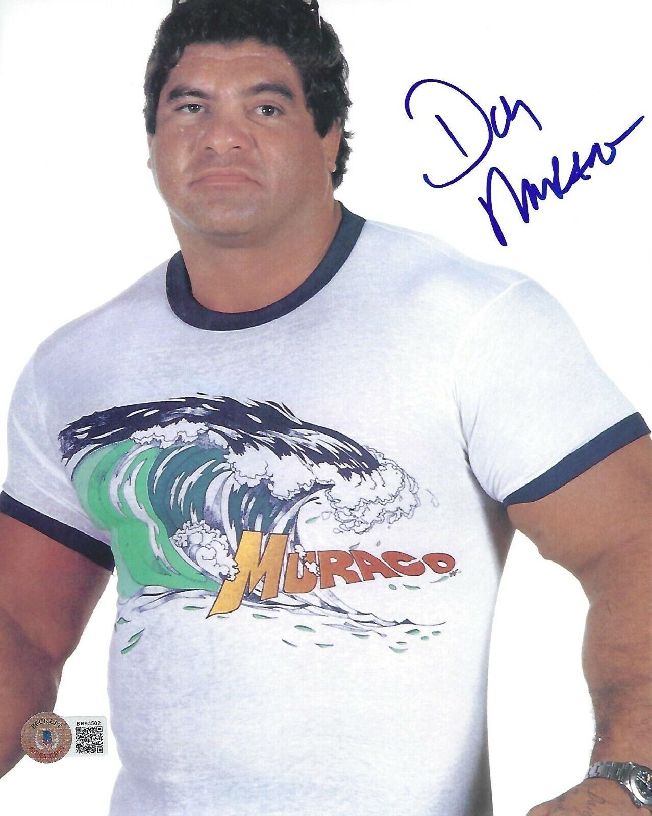 Don Muraco Signed WWE 8x10 Photo Poster painting BAS COA Magnificent Wrestling Picture Autograph