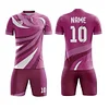 Customizable Adult Mens Soccer Wear Set Youth Soccer Clothes Suit with Europe Size and Team Name & Number for Men's Teams