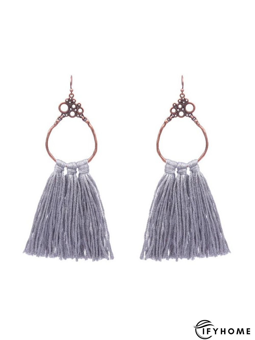 Boho Tassel Earrings Beach Vacation Ethnic Jewelry | IFYHOME