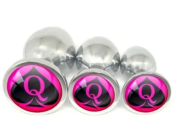 QUEEN Of SPADES Logo Pink Anal Plug for BBC Lovers Buttt Plug in 3 sizes - Bull Rider Owned Shared HotWife Hot Wife Cuckold Hubby Vixen Stag QUEEN Of SPADES Logo Pink Anal Plug for BBC Lovers Buttt Plug in 3 sizes - Bull Rider Owned Shared HotWife Hot Wife Cuckold Hubby Vixen Stag