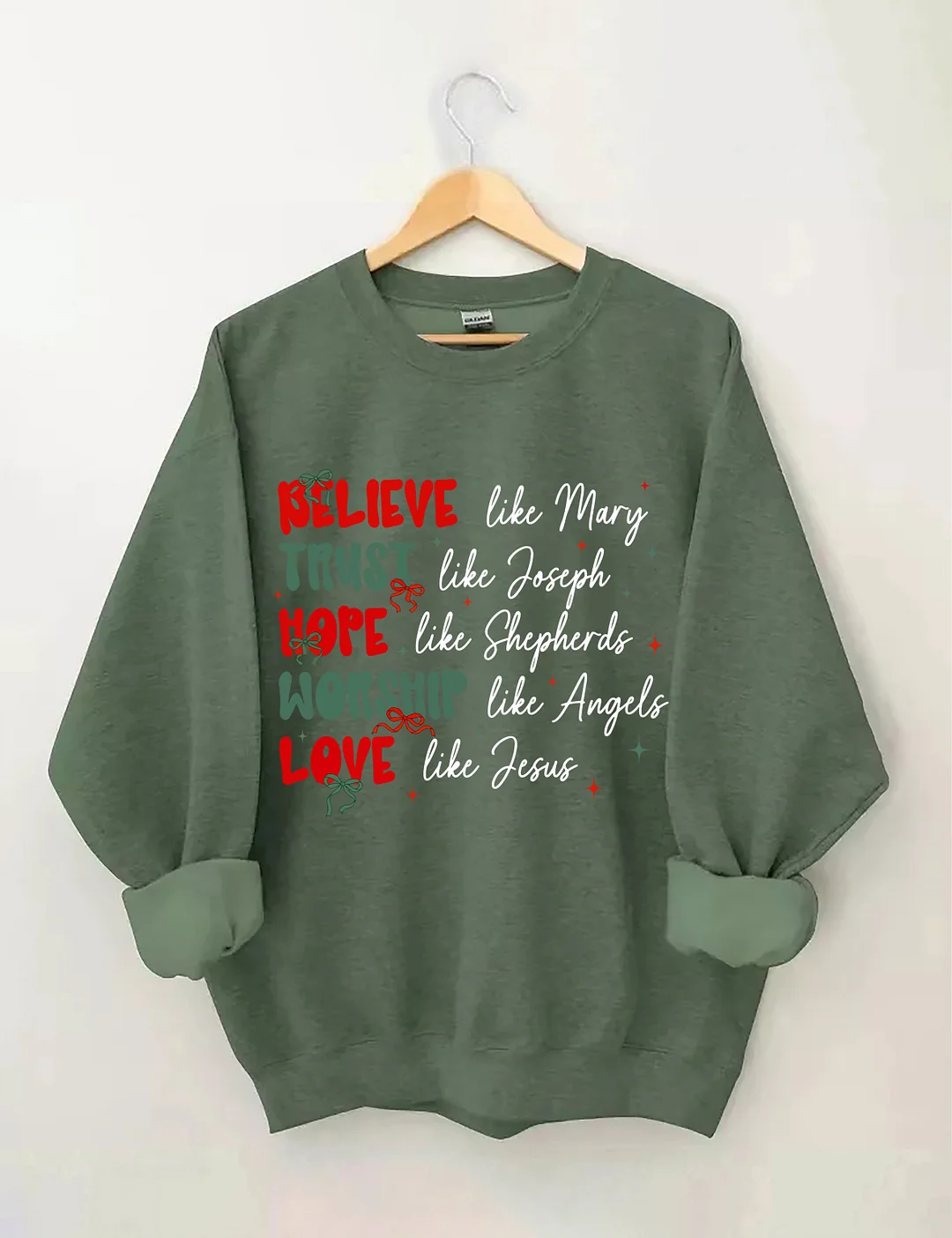 Believe Trust Hope Worship Love Sweatshirt