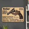 Gun - Vintage Metal Signs - 20*30cm/30*40cm - Western&Warning