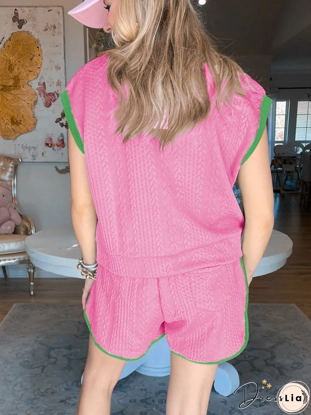 Soft Pink Summer Outfit Set