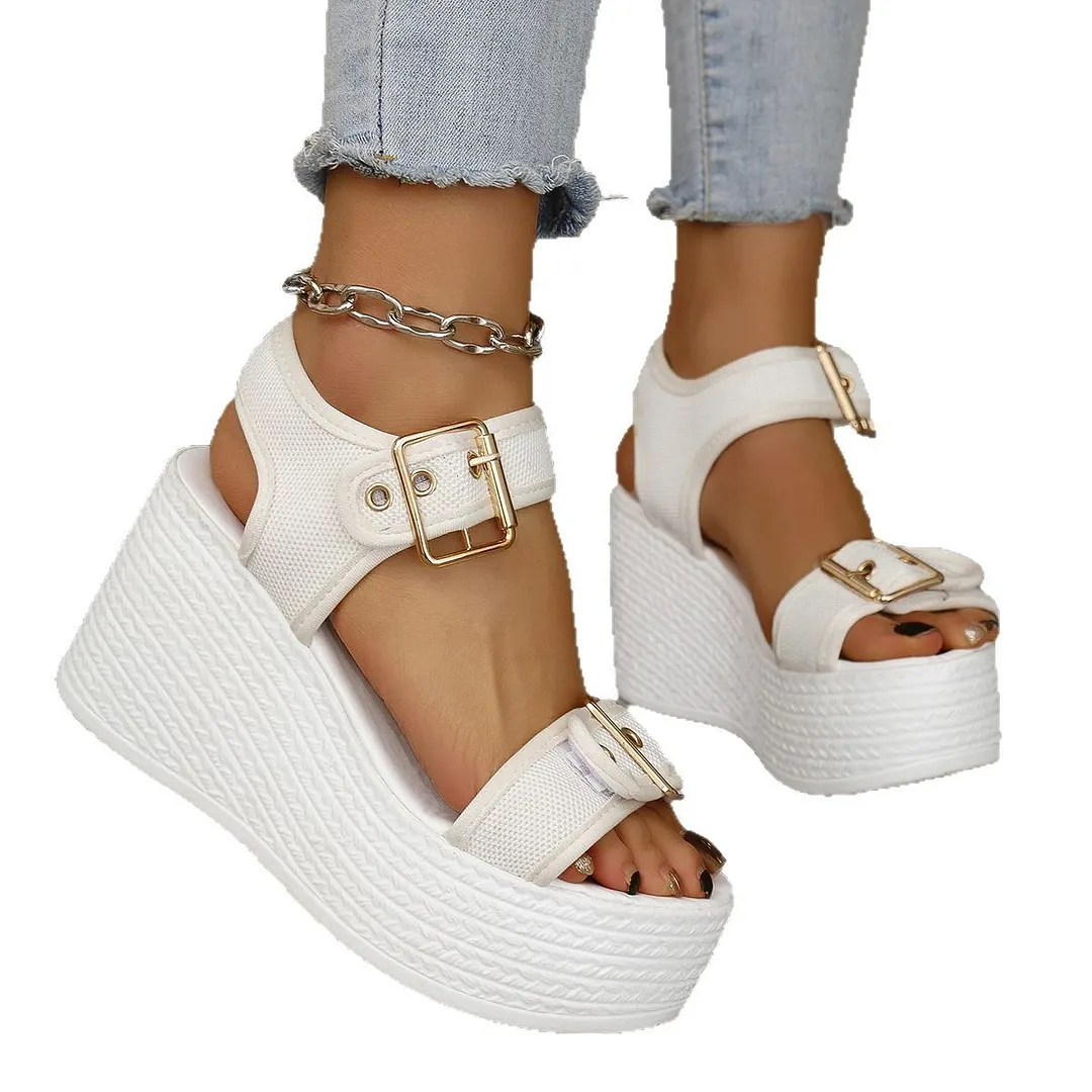 Breakj Breakj Sandals Women 2025 New Fish Mouth Slope With A Word With Women's Shoes