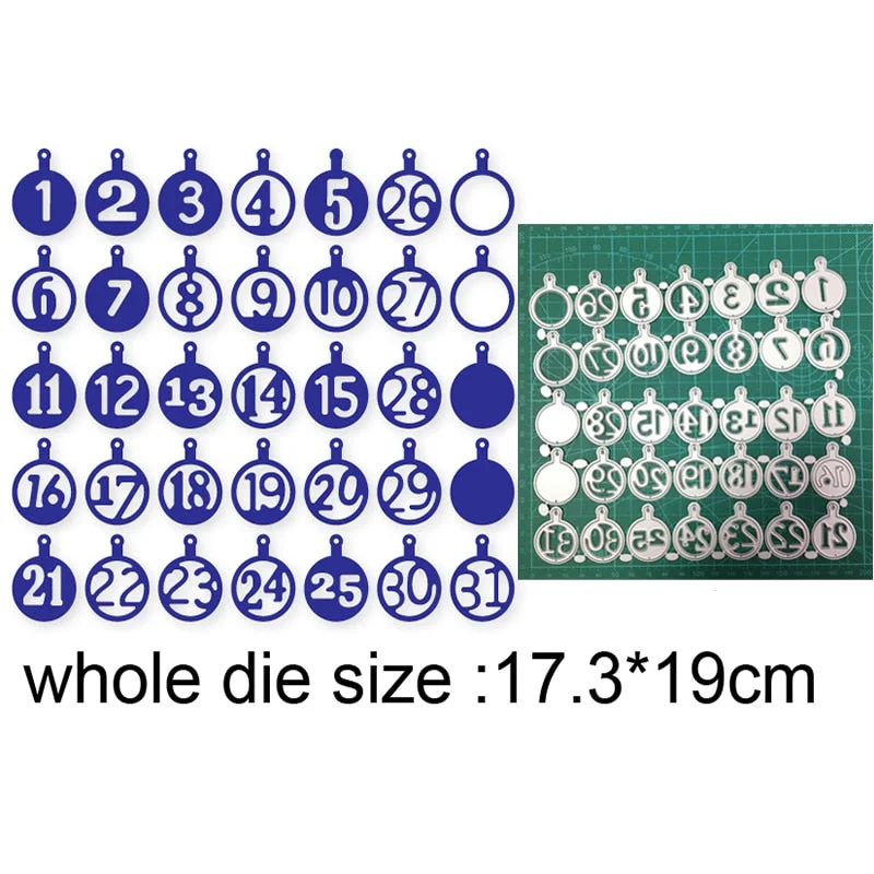 Craft Dies Metal Cutting Dies Cut Die Mold Alphabets Letter Number Scrapbooking Dies Paper Knife Mould Blade Punch Stencils Dies