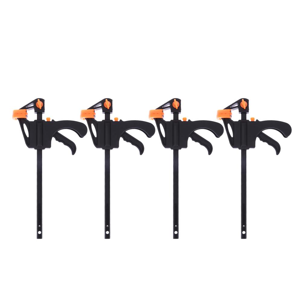 

4pcs 4inch F Woodworking Clip Quick Grip Clamp Carpenter Tool, 501 Original