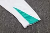 Joyfball 2024/2025 Portugal Half-Pull Training Suit White Football Shirt