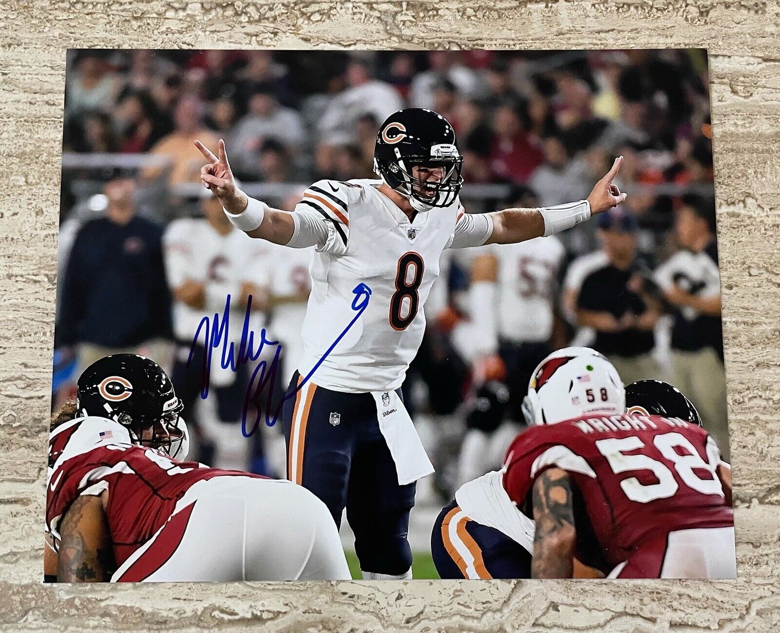 Mike Glennon Chicago Bears Autographed Signed 8X10 Photo Poster painting W/COA