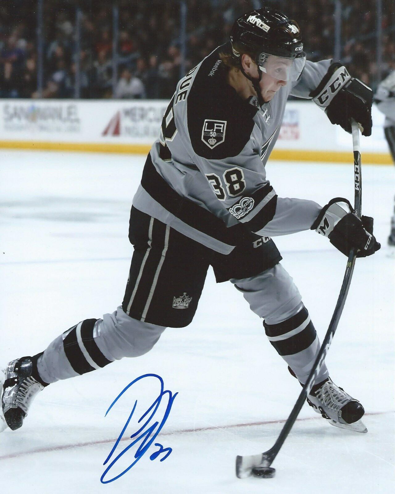 Paul LaDue Signed 8x10 Photo Poster painting Los Angeles Kings Autographed COA