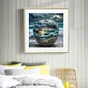 Seaside Crystal Apple-Full Round Diamond Painting 40*40CM