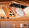 Compatible with iPhone 17 Pro Max/Pro+ Metal Frameless Phone Case
