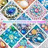 Letters DIY Diamond Painting Acrylic Special Shape Pendant Hanging Kit