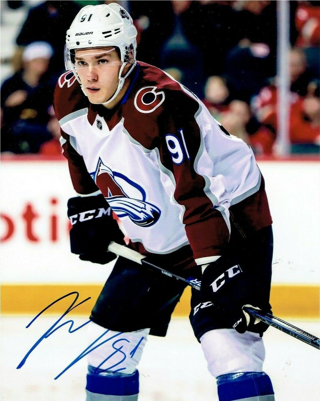 VLADISLAV KAMENEV autographed SIGNED COLORADO AVALANCHE 8x10 Photo Poster painting