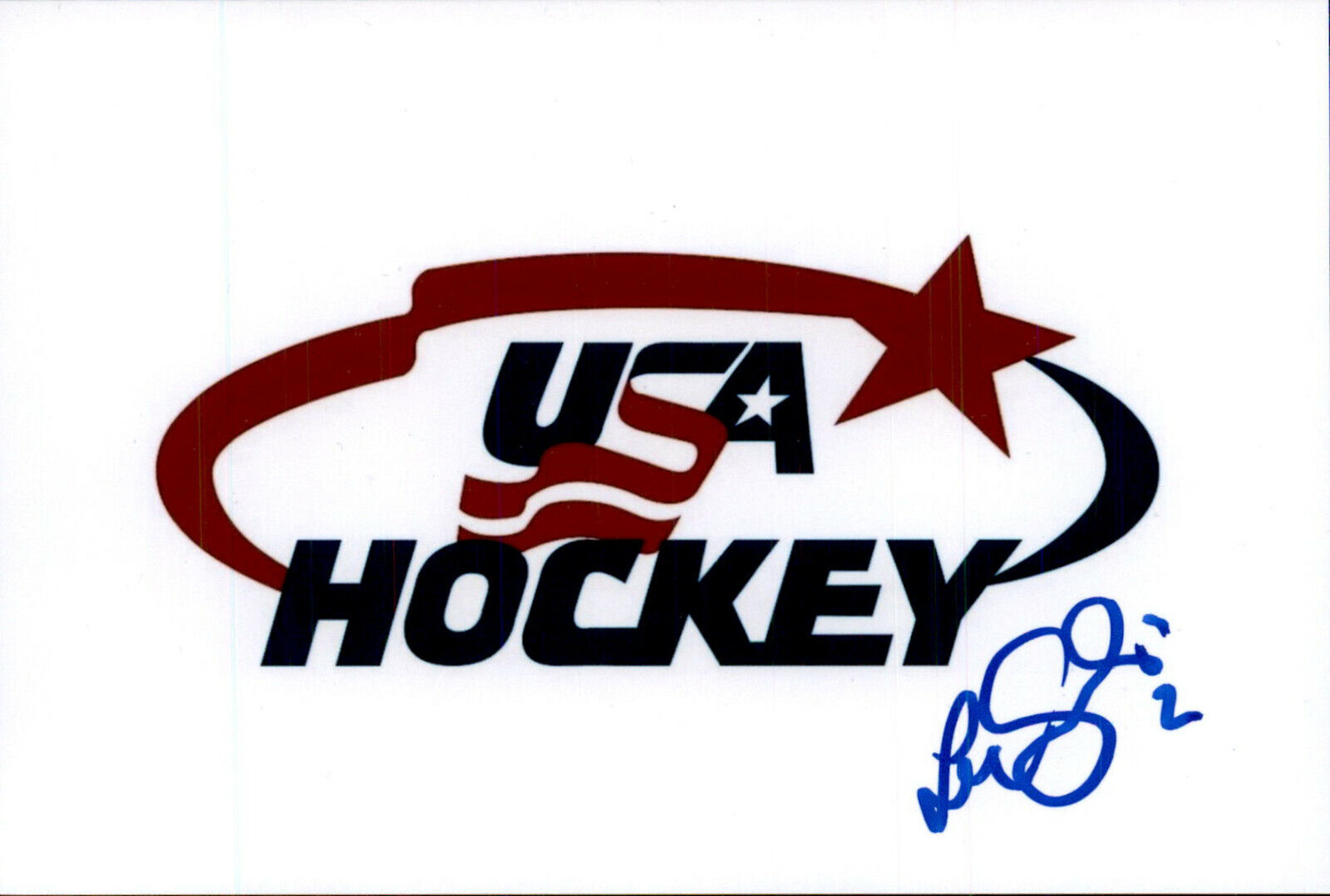 Lee Stecklein SIGNED 4x6 Photo Poster painting WOMEN'S HOCKEY / TEAM USA GOLD MEDALIST