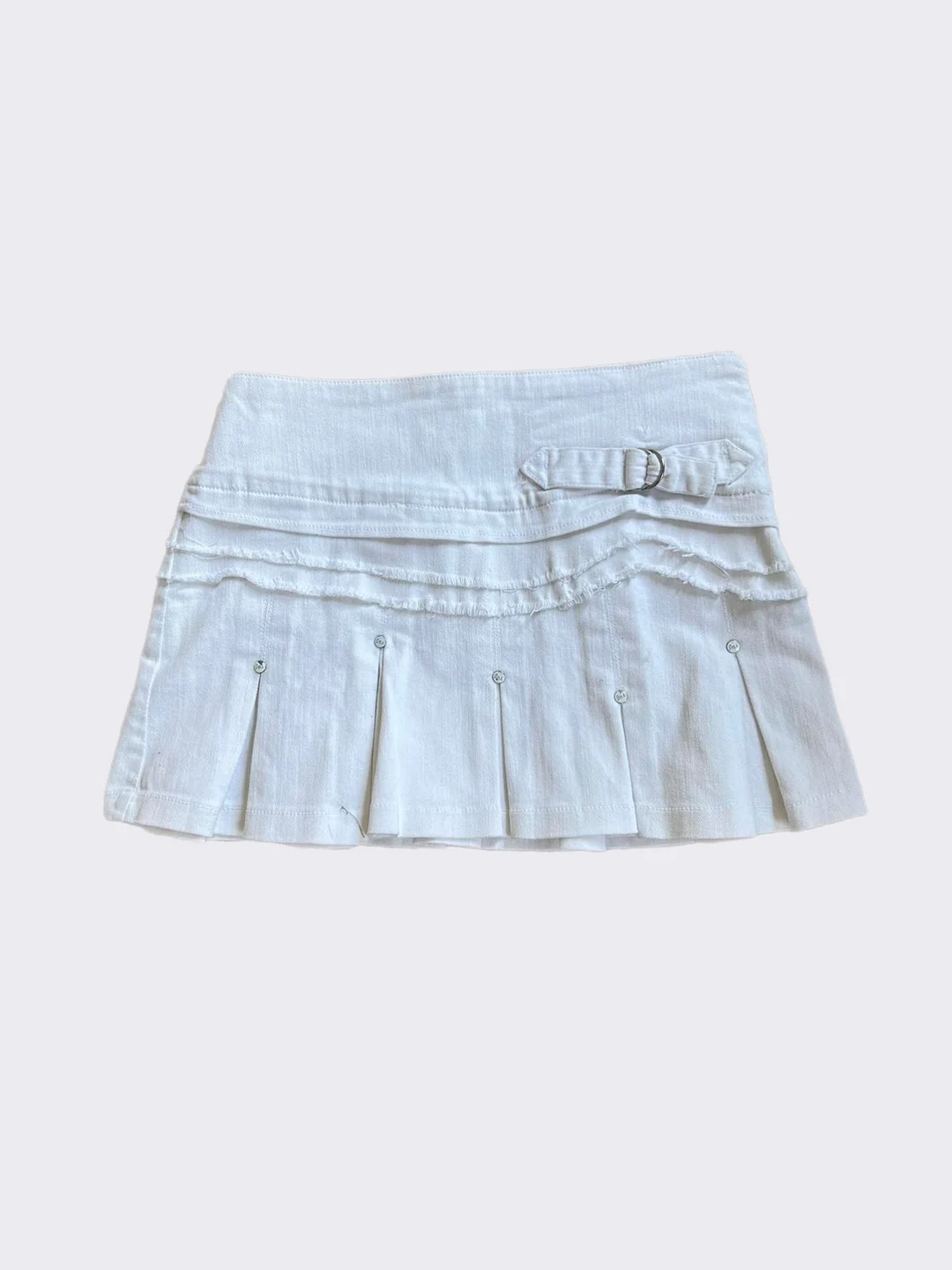 Vanilla Frosting Mini Skirt