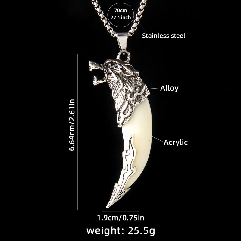 Hip-Hop Ethnic Style Commute Geometric 201 Stainless Steel Arylic Zinc Alloy Unisex Pendant Necklace